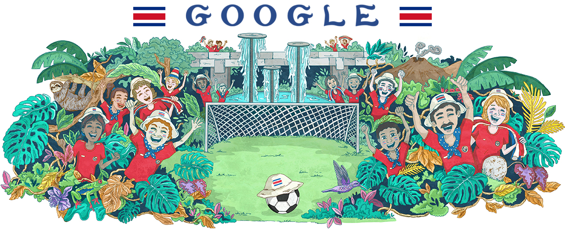 Copa do Mundo 2018: sexto dia do mundial ganha Doodles do Google