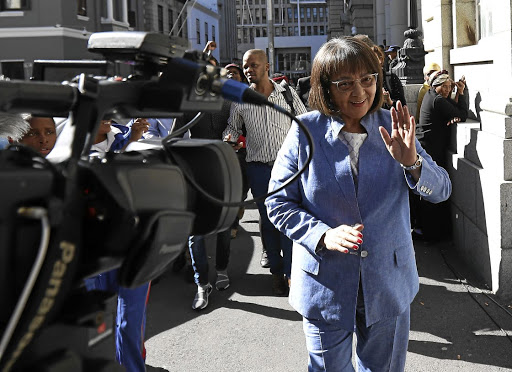 Patricia de Lille has turned on her decision to resign as Cape Town mayor at the end of the month, alleging 'exit attack' by members of the DA.