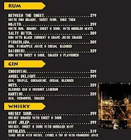 X Sky Lounge menu 7