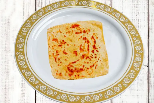 Square Multilayer Wheat Ghee Paratha (without Curries) [1 Pcs]