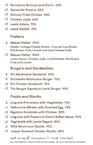 Bougie menu 4