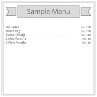 Swad Restaurant menu 1