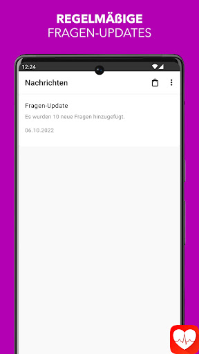 Screenshot Fachwissen Rettungsdienst