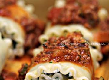 Lasagna Roll Ups