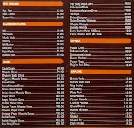 Swagat Refreshment menu 4