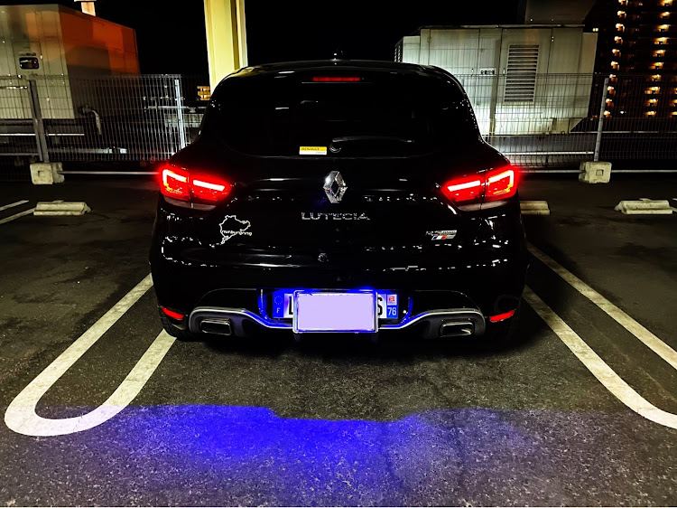 ルーテシアのゾロ目ゲット・車検から帰還・青に戻したいに関するカスタム事例の投稿画像2枚目