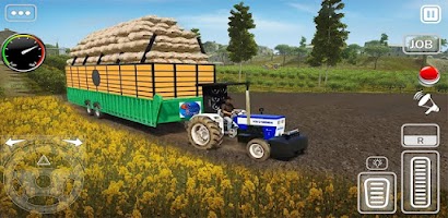 Farmer Tractor Driving Games Screenshot