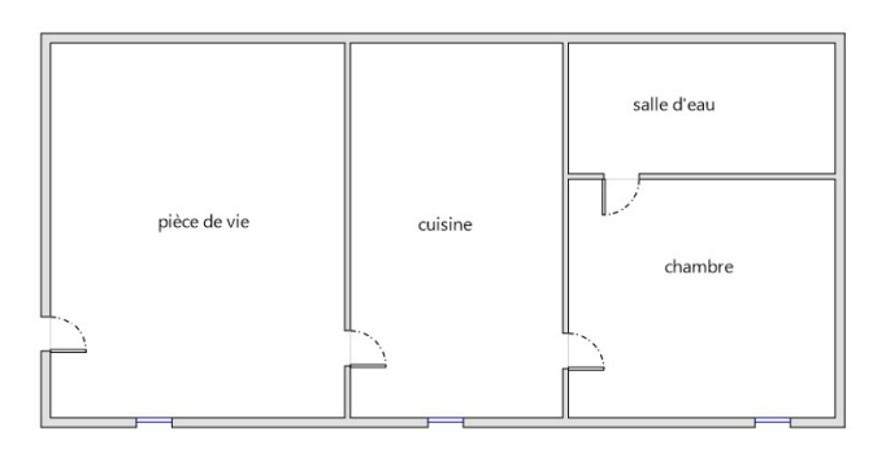 Vente appartement 2 pièces 38 m² à Sauveterre-de-Béarn (64390), 84 500 €