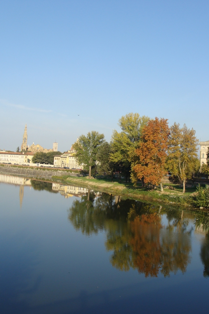 Firenze si specchia nell'Arno di radiostef