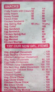 Sachdeva Chinese Fast Food menu 2