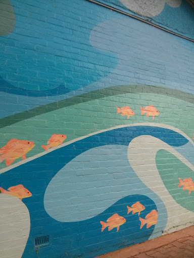 Swimming Upstream Mural