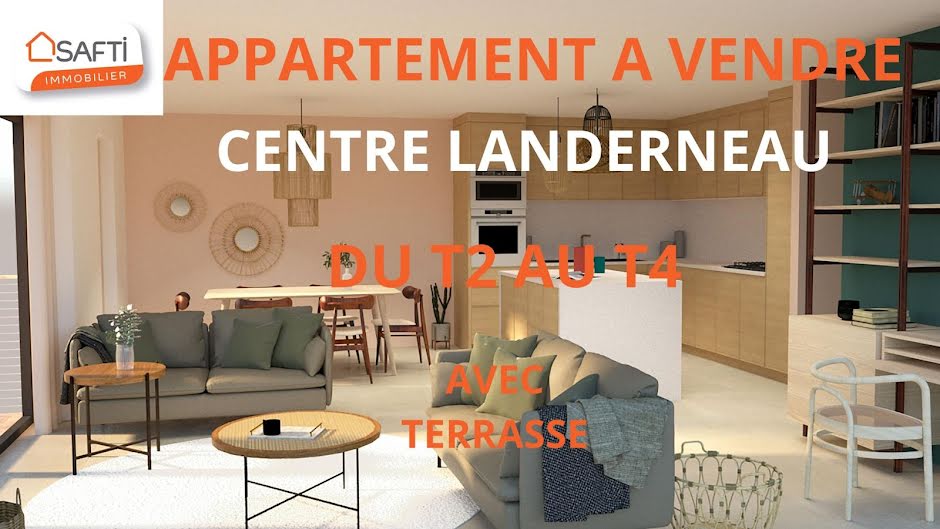 Vente appartement 3 pièces 70 m² à Landerneau (29800), 255 000 €