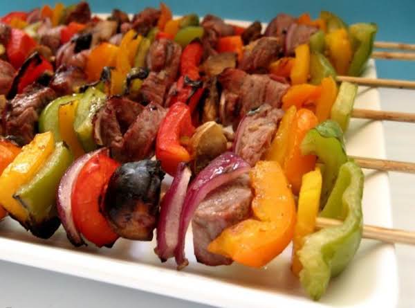 Grilled Winey Beef Skewers_image