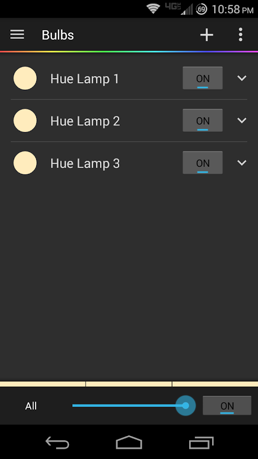    Hue Pro- screenshot  