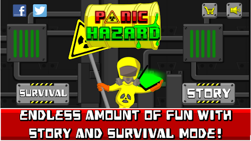 Android application Panic Hazard screenshort