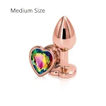 Gold heart M Color