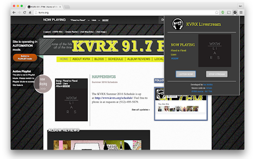 KVRX Livestream