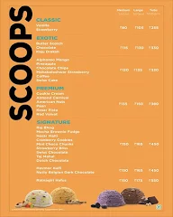 Havmor Ice Cream menu 1