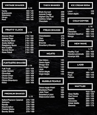 The London Shakes menu 4