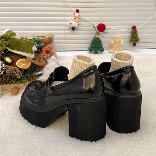 Title 5, Mary Jane Short Heel High Heels for Women, Brit...