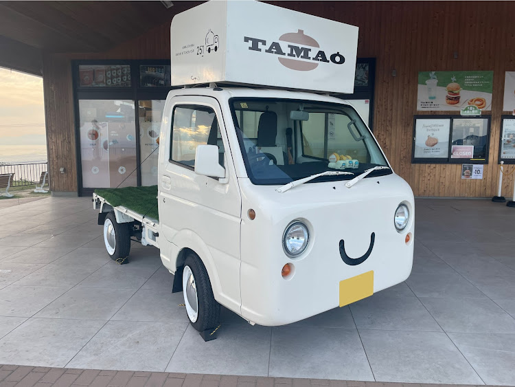 キャリイトラックのスズキ キャリー DA16T・ベンプラ　キューティー・道の駅うずしおinうずまちテラス・可愛い軽トラ・淡路島に関するカスタム事例の投稿画像1枚目