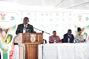 President Cyril Ramaphosa at the official opening of the Mpumalanga High Court