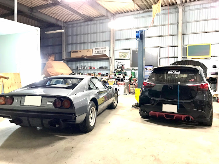 デミオのコンペティションアーデン・フェラーリ 308 GTB・地震大丈夫でしたか？・~絆~Team赤城・ワンオフの相談に関するカスタム事例の投稿画像1枚目