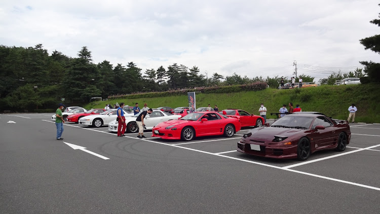GTOの三菱GTO・MITSUBISHI 3000GT・オフ会・梅雨明け間近・洗車に関するカスタム事例の投稿画像1枚目