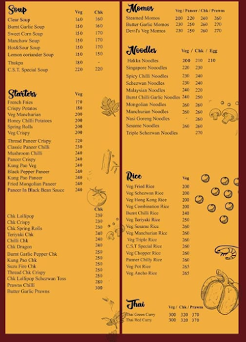 Amchi Mumbai Local menu 