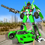 Cover Image of Download Flying Car Robot Transformation Game 1.6.8 APK