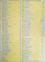 Golden Petals Restaurant menu 1