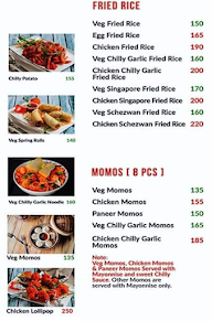 Noodles Lover menu 2