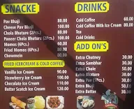 Gohil Dosa Corner menu 3