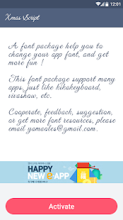How to download Xmas Script-fonts for free lastet apk for android