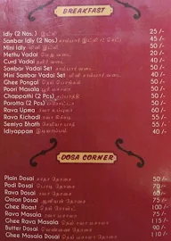 Gowri Shankar Hotels menu 1