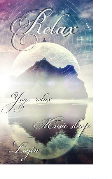 Android application Relax Music Sleep &amp; yoga screenshort