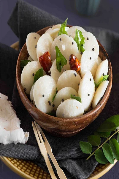 Mini Steamed Idli (10 Pcs)