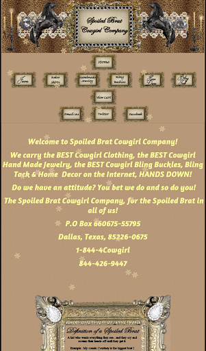 Spoiled Brat Cowgirl Company