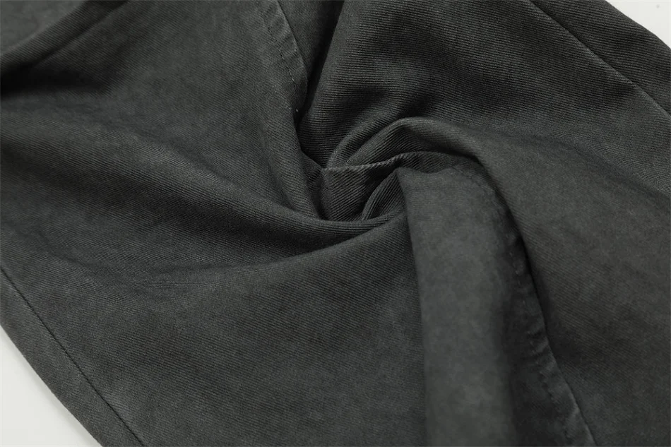 Pantalones rectos sueltos casuales retro de calle para hombre, cómodos y modernos. Estilo urbano relajado para un look diario con libertad de movimiento.