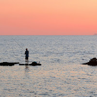 Il pescatore sullo scoglio di 