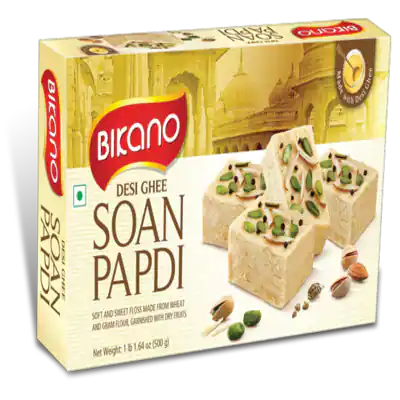 Soan Papdi Desi Ghee - 500g