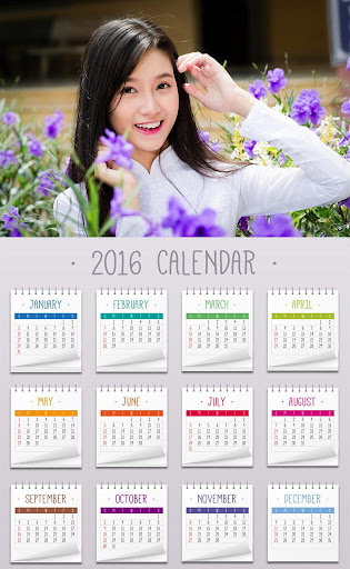 Calendar Frames 2016