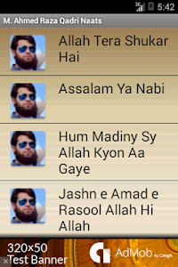 Muhammad Ahmed Raza Qadri Naat screenshot 1