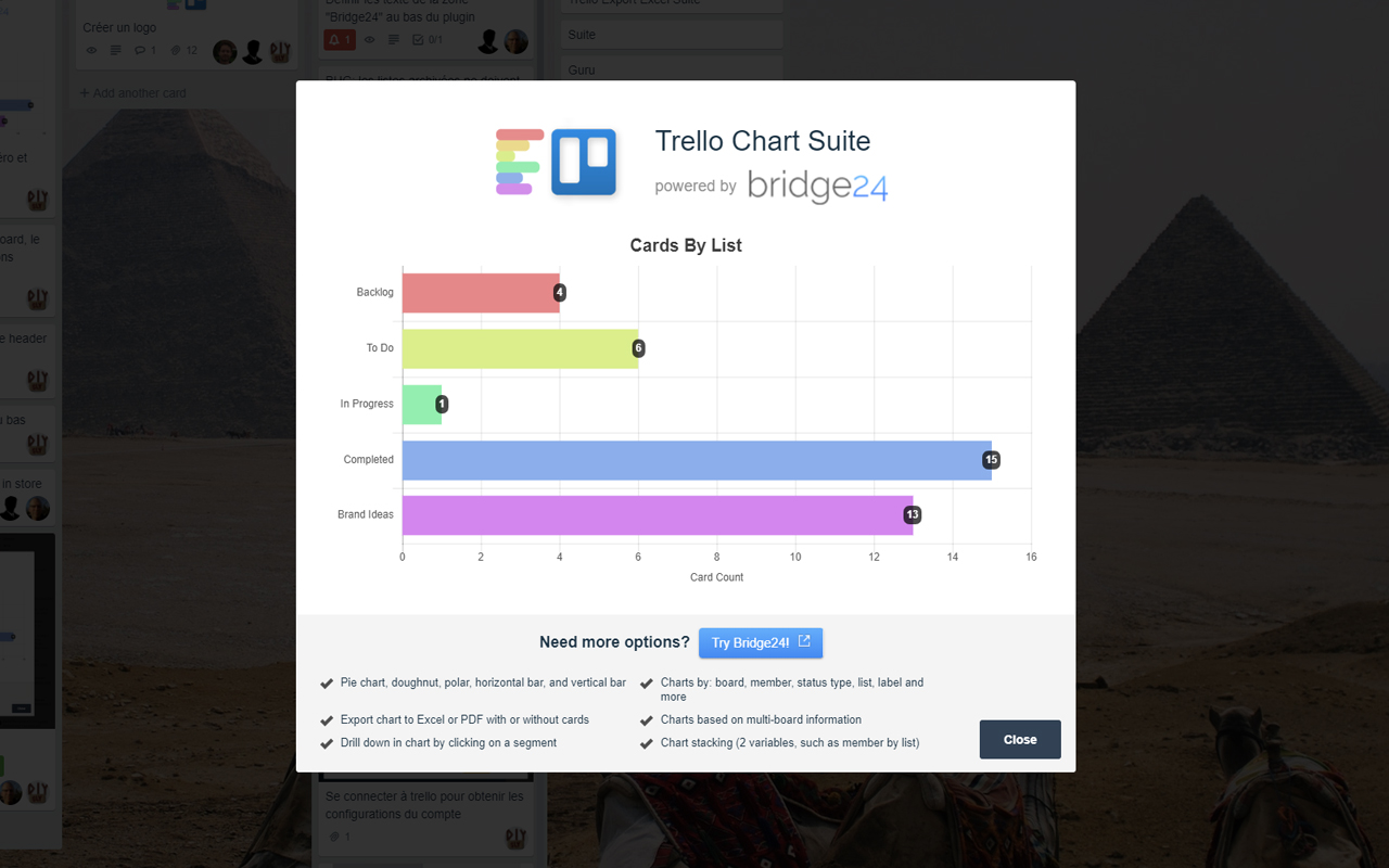 Trello Chart Suite Preview image 3