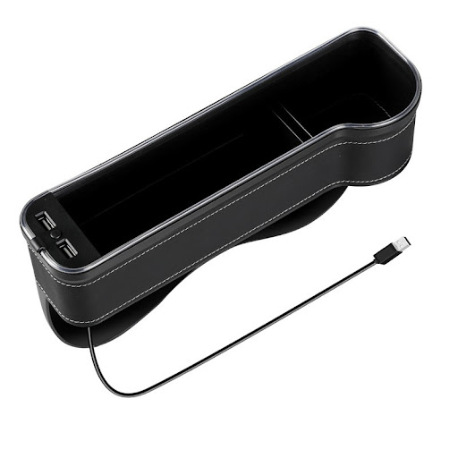 Title 9, Car Seat Charging Slot Storage Box Keep your ca...