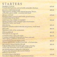 6 Ballygunge Place Take Away menu 4