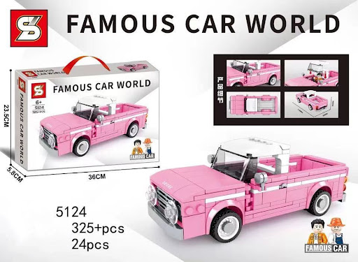 Title 8, Build a racing car model with small particle bu...