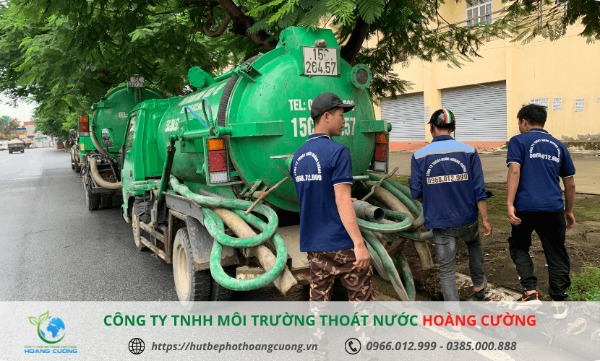 Dịch vụ hút hầm cầu Tân Phú Đông của Hoàng Cường