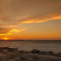 tramonto su seta di 