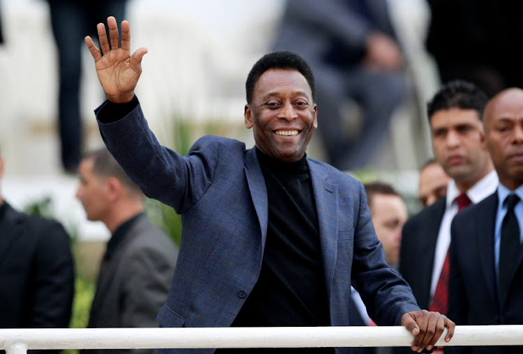 Brazilian soccer legend Pele